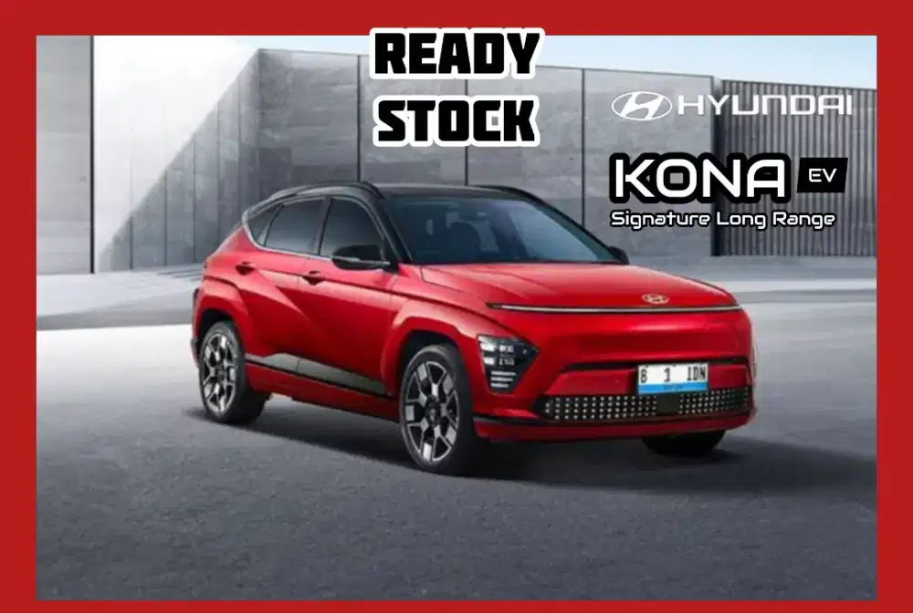 ready stock hyundai kona Signature long range mobil baru 2026