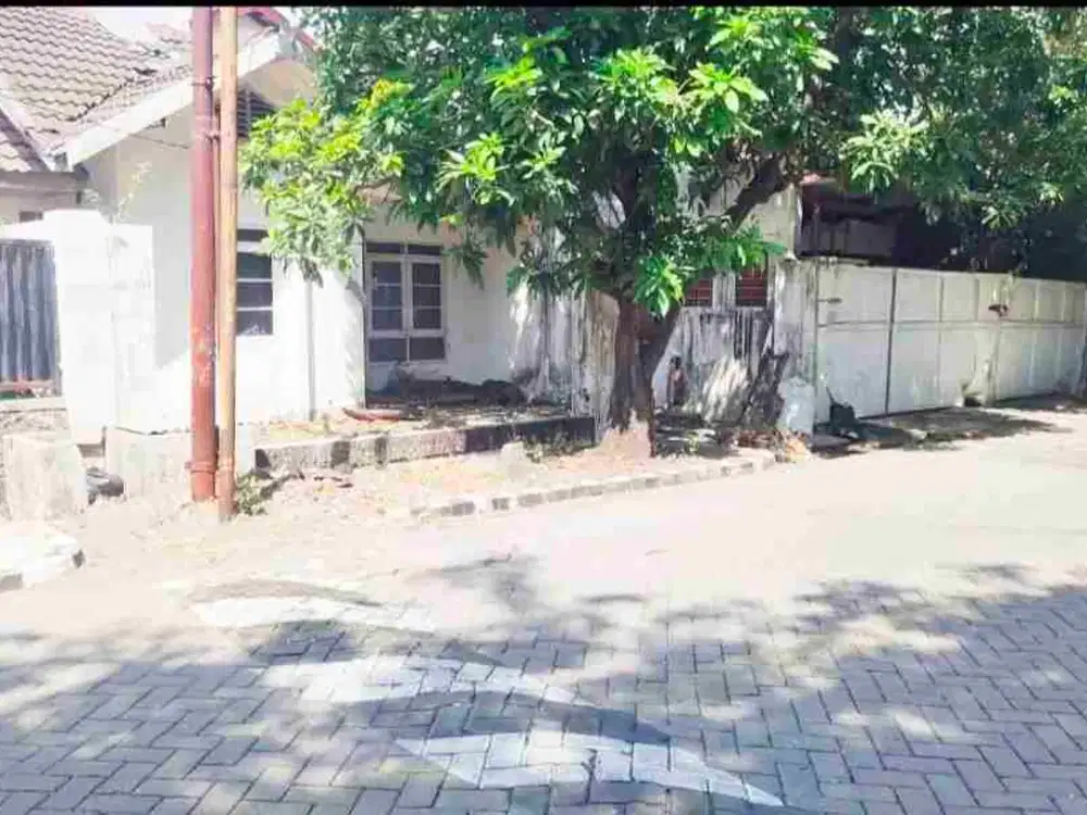 Rumah Hitung Tanah Luas 144m2 di Raya Wiguna Surabaya dekat Merr & UPN .. Cocok Untuk Hunian, Kantor, atau Usaha