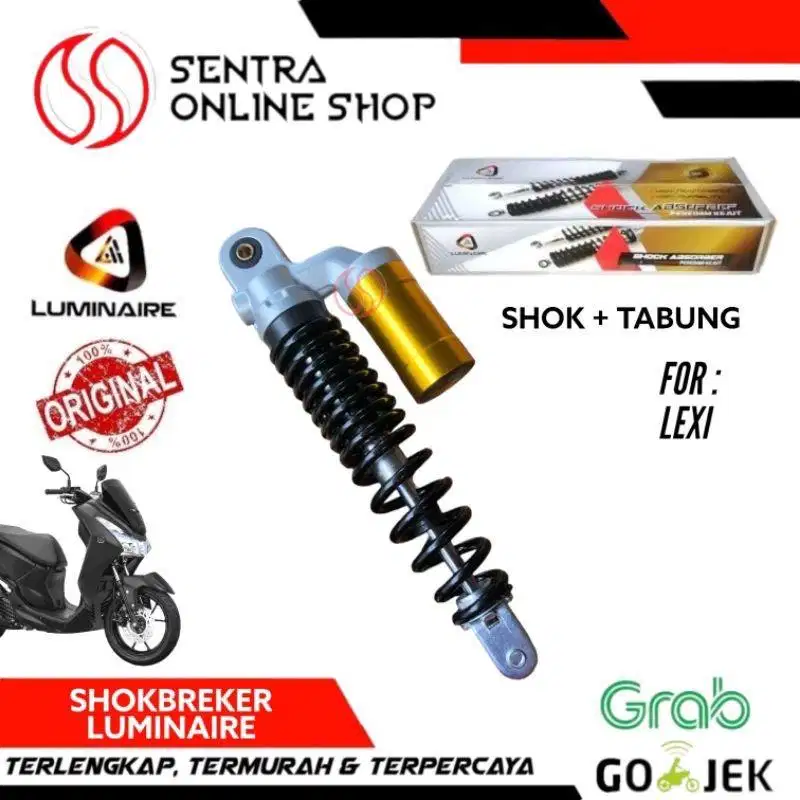 Shockbreaker belakng motor lexi
