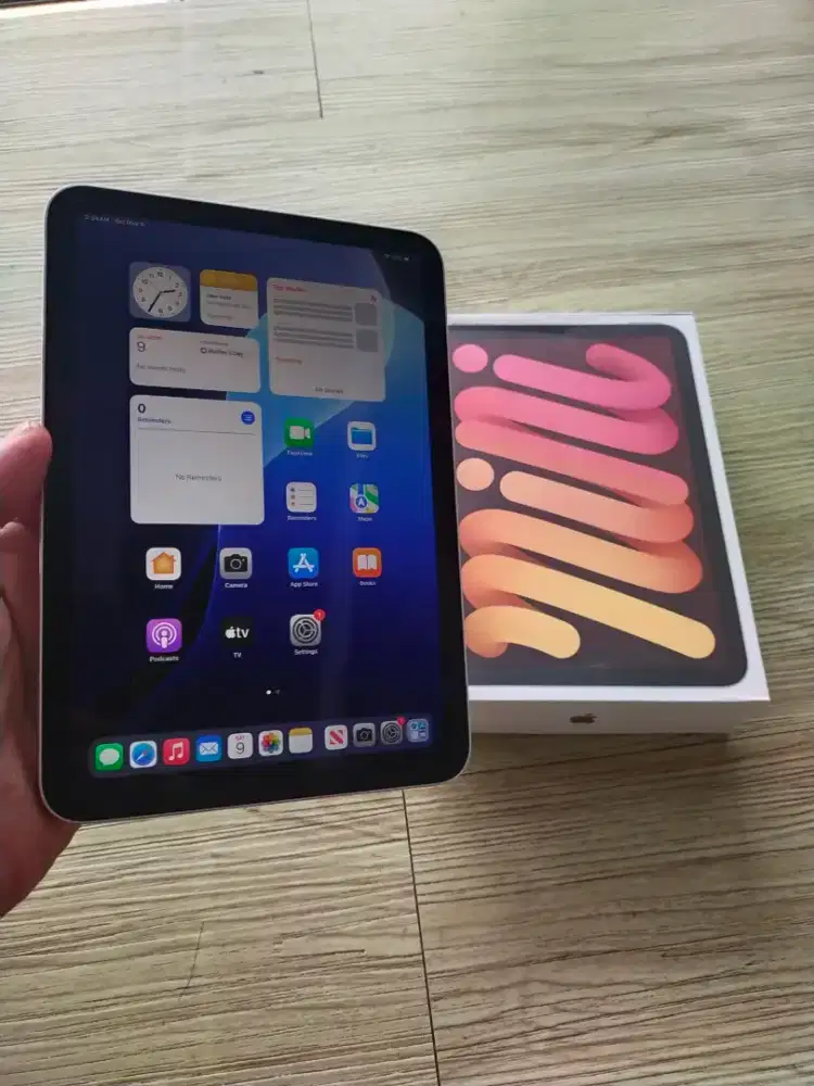 Ipad Mini 7 256gb wifi ibox Fullset baca deskrip bisa tt hp