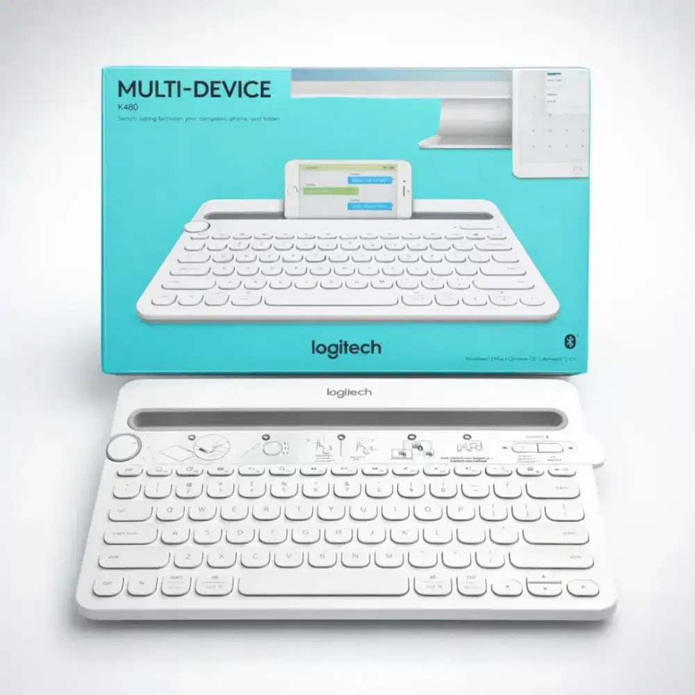 Logitech K480 wireless multi device keyboard