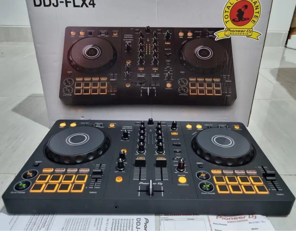 ALAT DJ FLX 4 CONTROLLER
