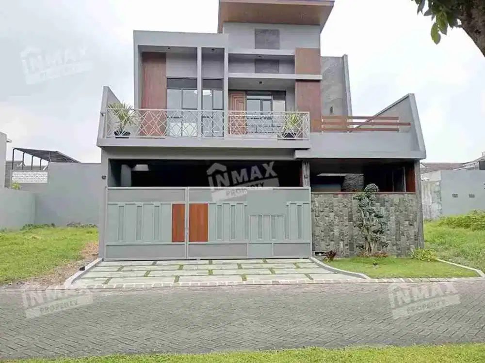 Rumah Baru Minimalis Modern Eksklusif di Raya Greenwood Golf Araya
