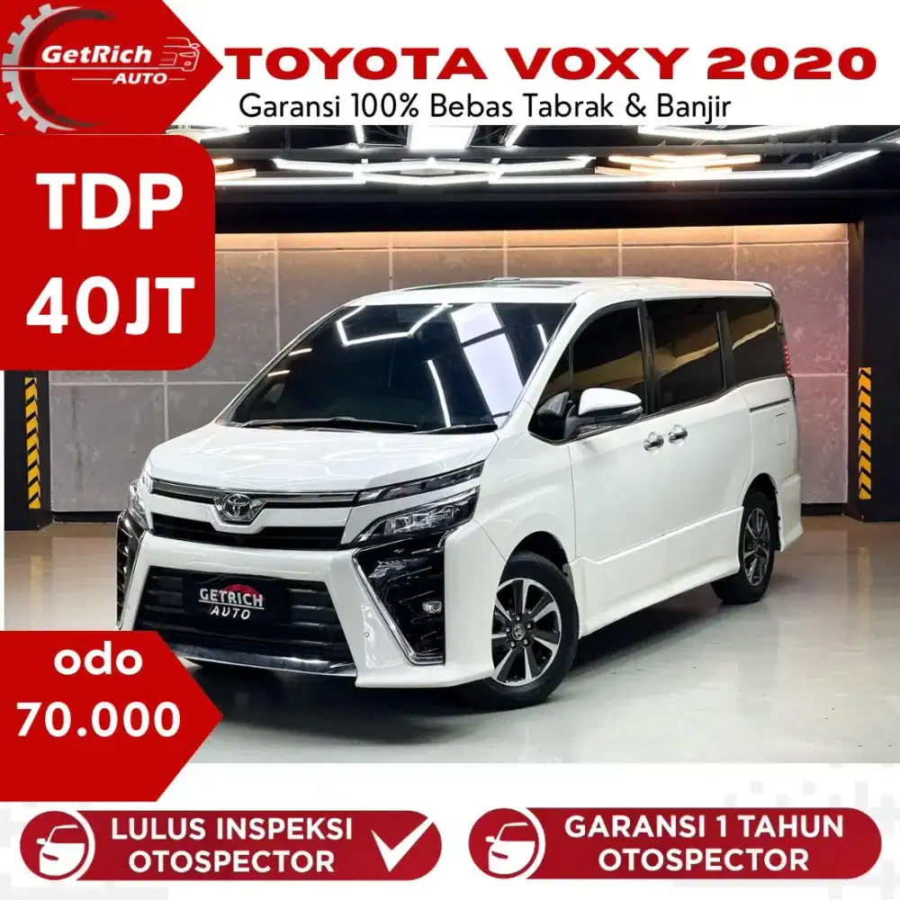 Km 70 Toyota voxy 2020 Putih