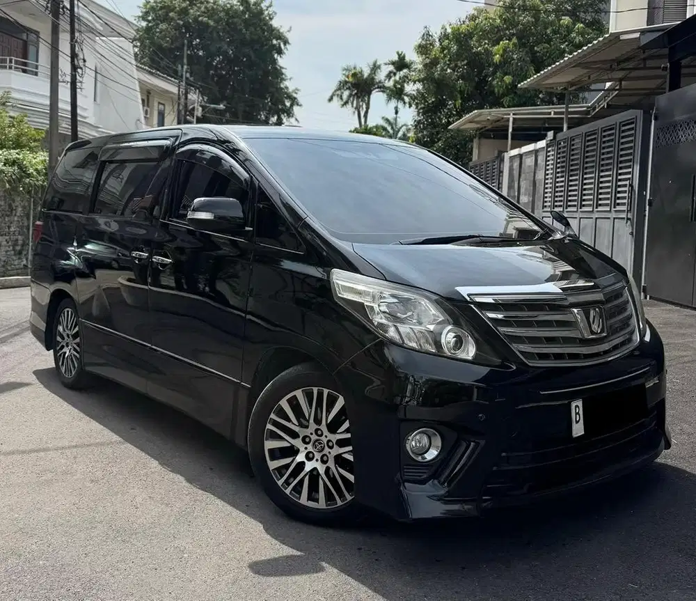 TOYOTA ALPHARD SC 2014 AT HARGA CASH NETT
