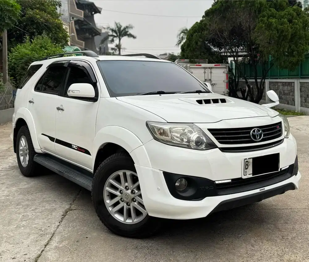 TOYOTA FORTUNER G TRD 2013 VNT DIESEL SOLAR MATIC AT HARGA CASH NETT