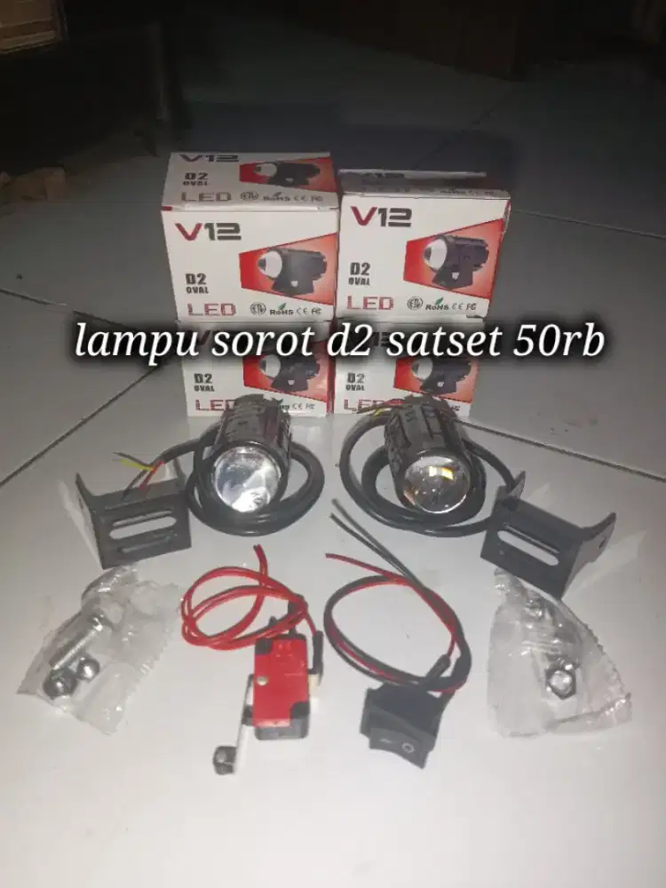 Lampu sorot V12 D2 mini satset