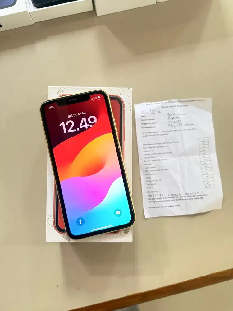 iPhone XR 256Gb Regist Resmi