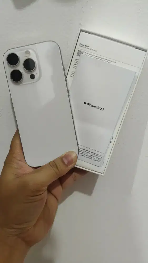 Iphone  16pro 128 Garansi IBOX + garansi Protec