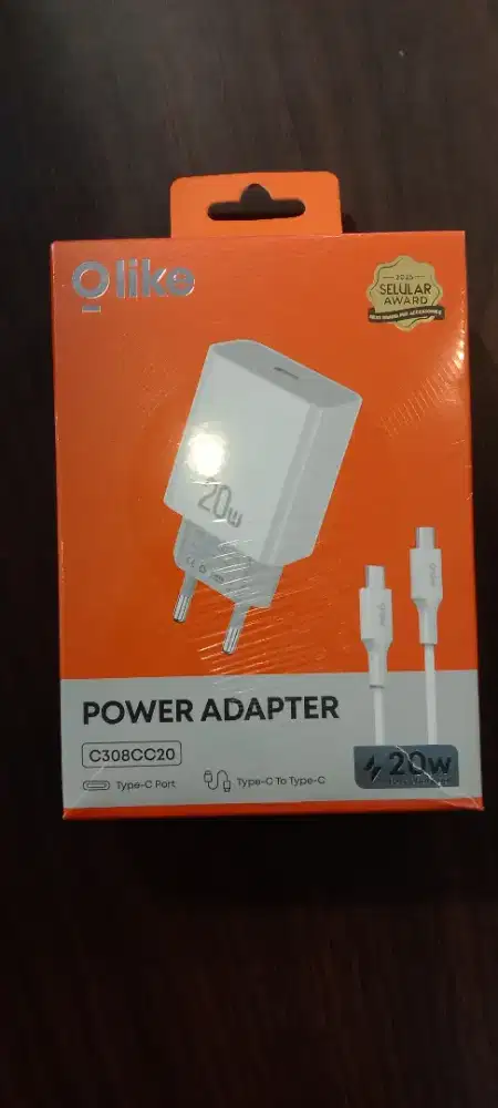 Olike C308CC20 Charger Adaptor Set 20W