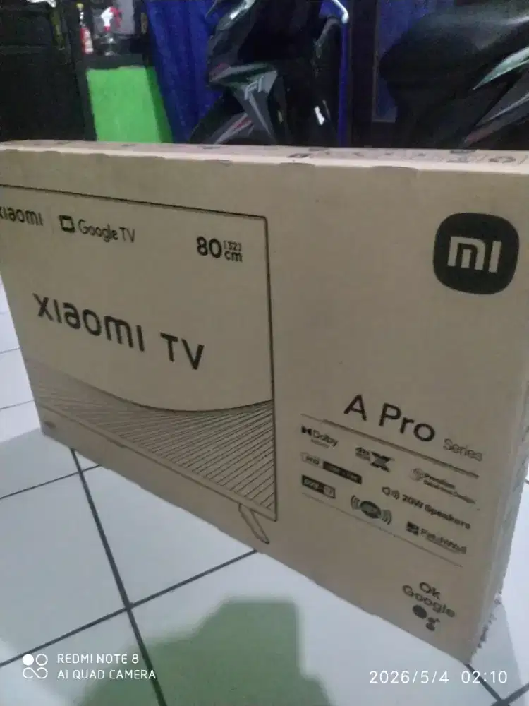 Google tv android Xiaomi 32in Masi Baru