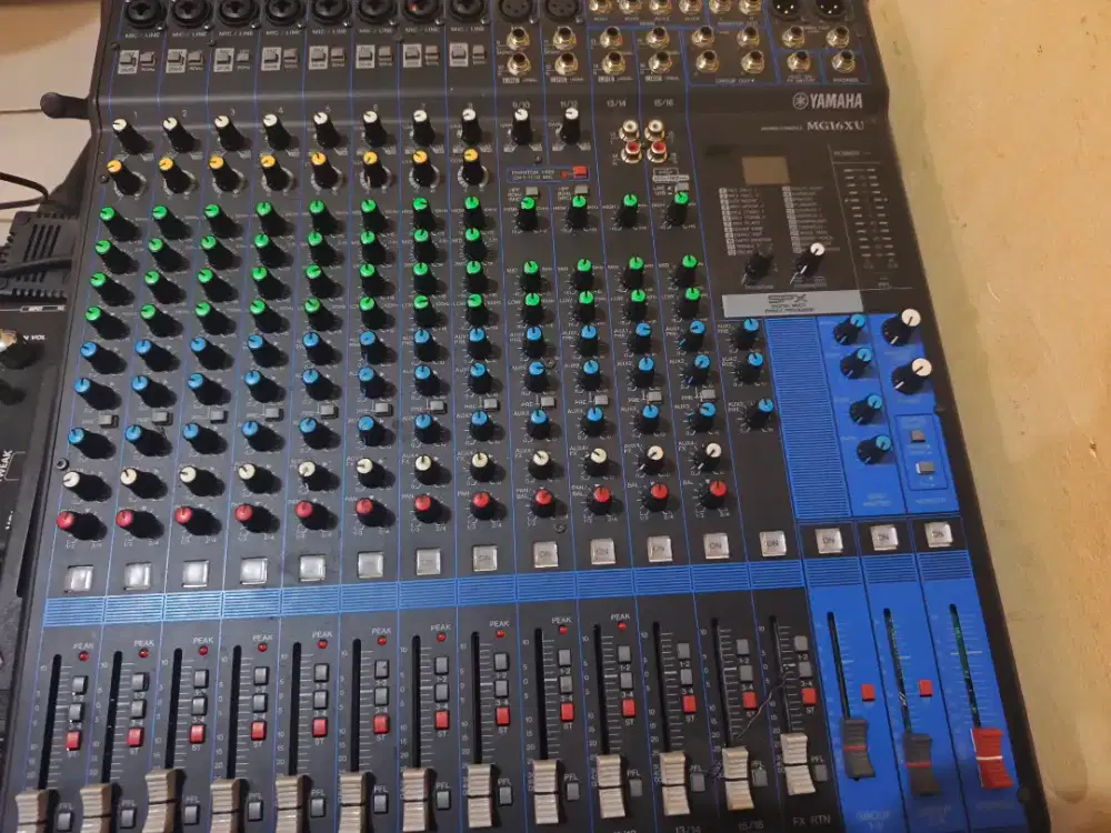 Mixer yamaha MG16XU original 16 channel