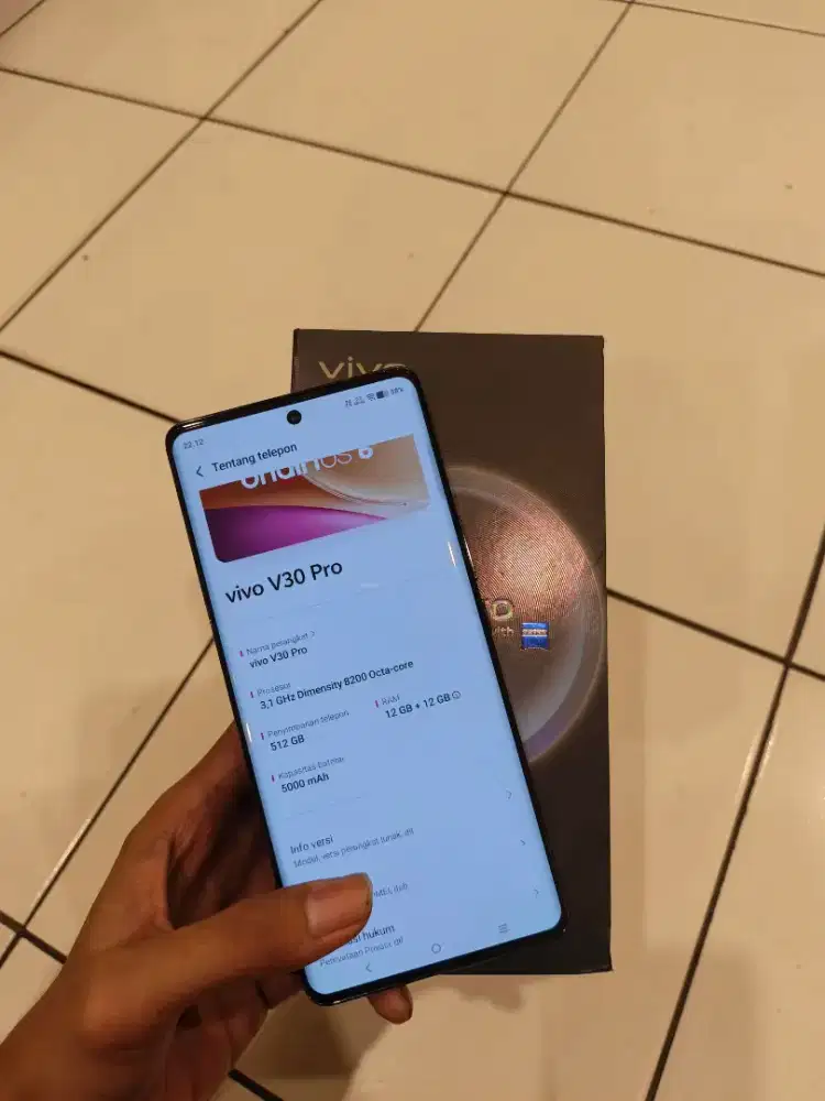 Vivo v30 pro 12/512