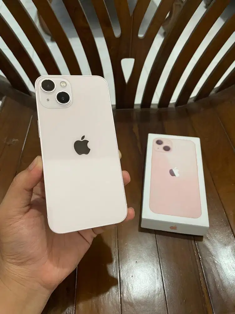 Iphone 13 128gb Beacukai Permanen, Pink Mulus