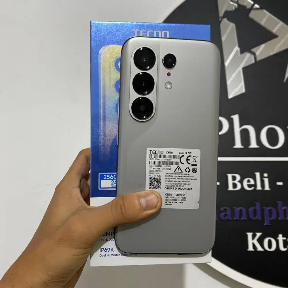 Tecno Camon 50 Pro 5G Ram 12+12/256 Fullset Like New