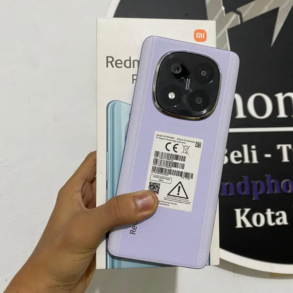 Redmi Note 14 Pro+ 5G Ram 12/512 Purple Fullset