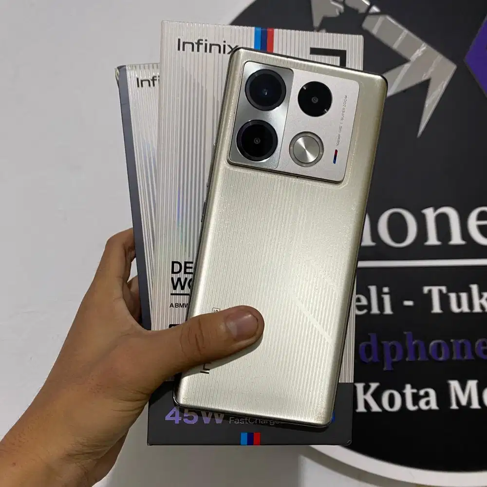 Infinix Note 40 Pro 5G BMW Series Ram 8+8/256 Fullset