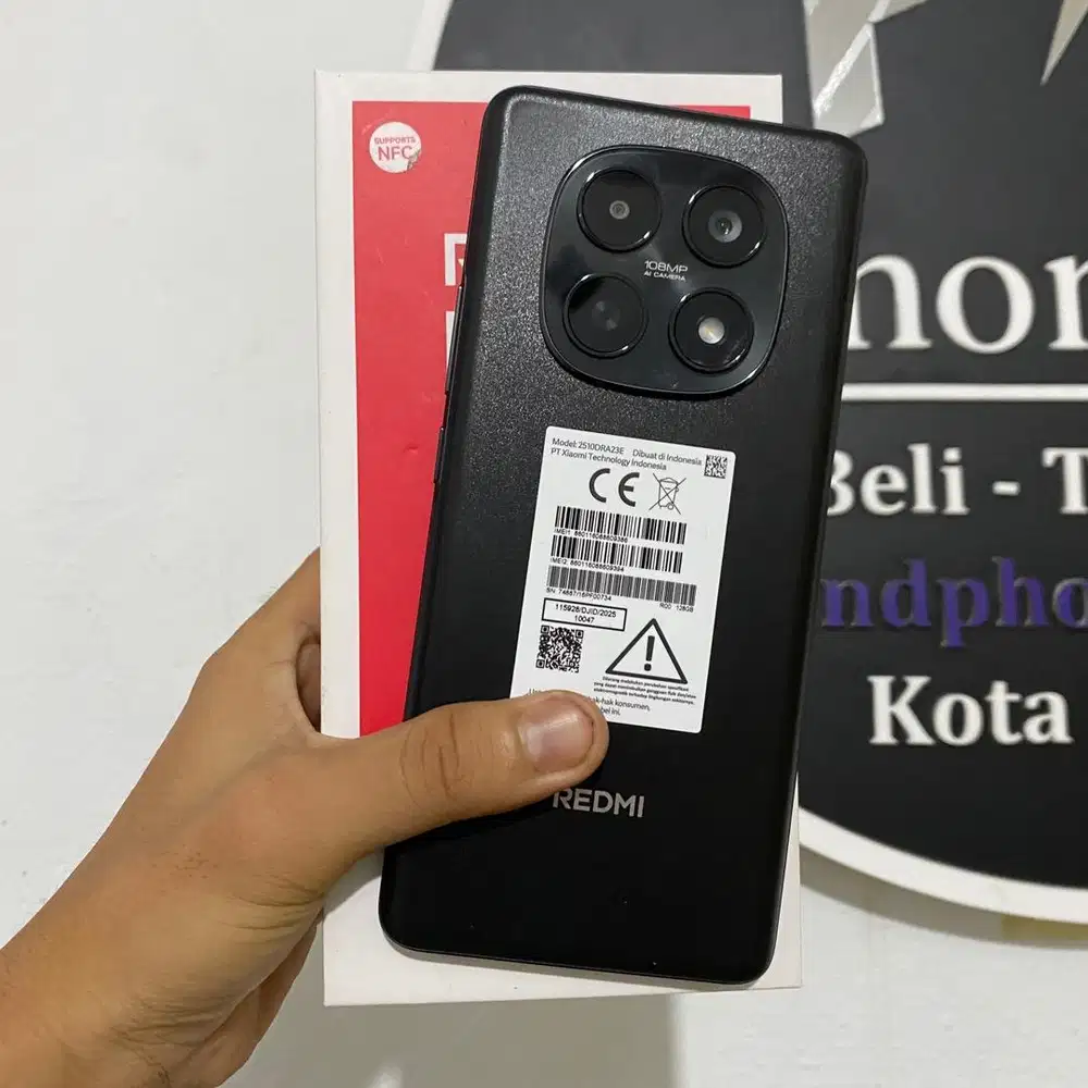 Redmi Note 15 4G Ram 8/128 Black Fullset