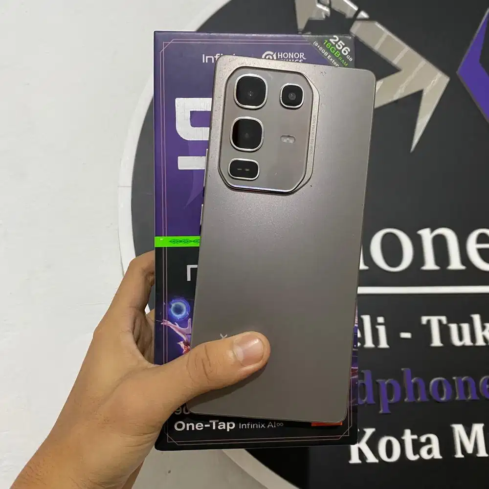 Infinix Note 50 Pro Ram 8+8/256 Titanium Fullset