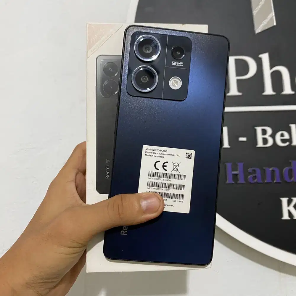 Redmi Note 13 5G Ram 8/256 Black Fullset