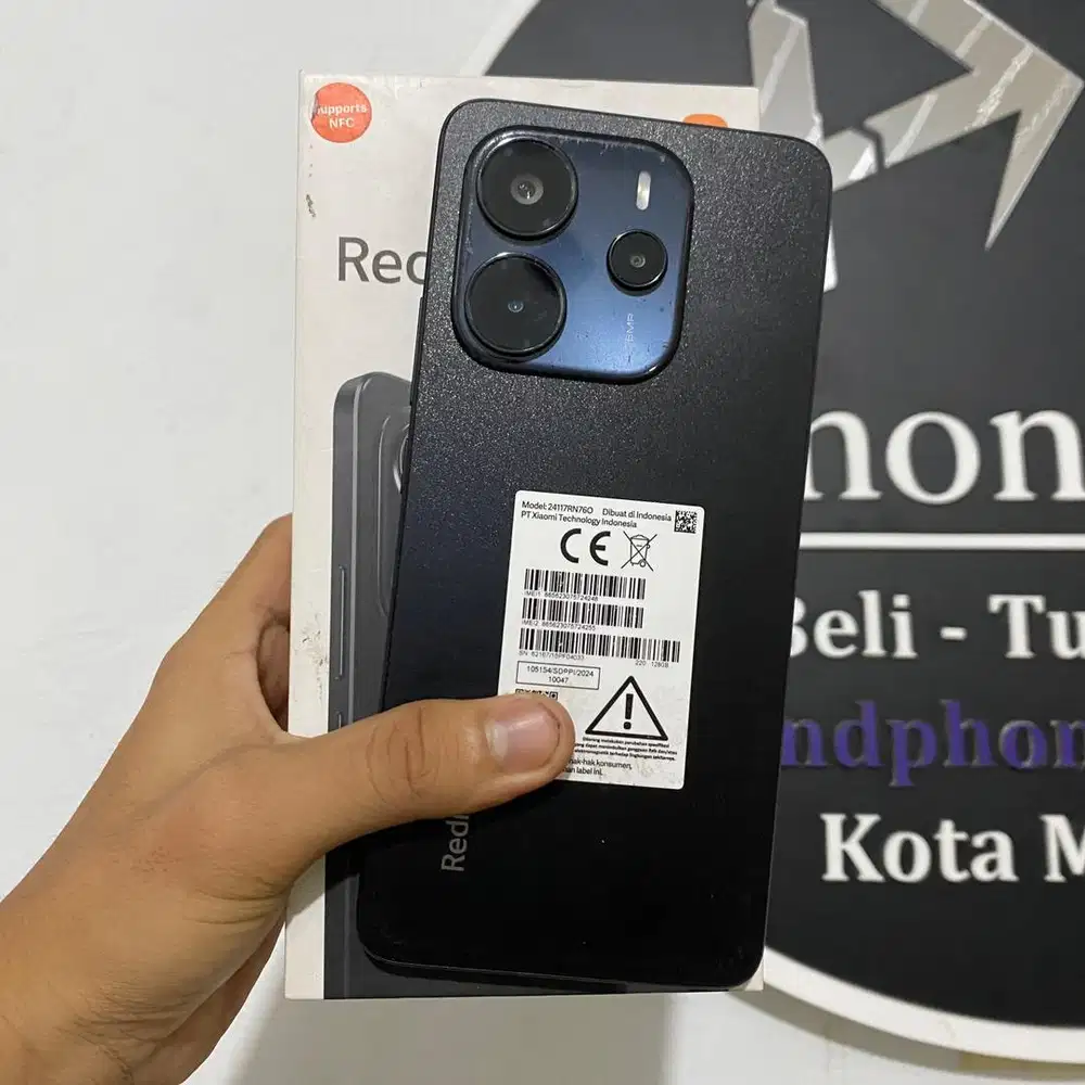 Redmi Note 14 4G Ram 8/128 Black Fullset