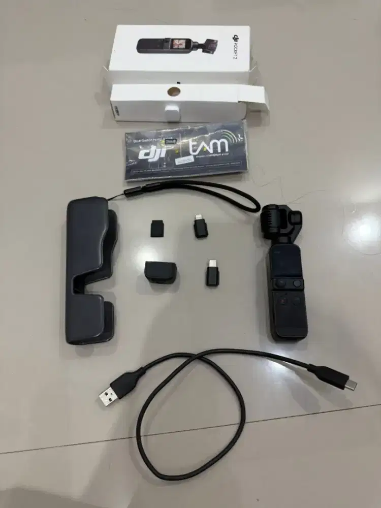 Dji osmo pocket  2 lengkap seperti baru
