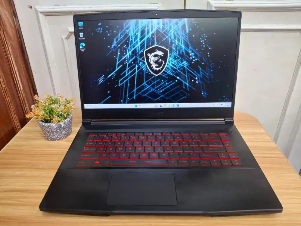 MSI GF63 I7-10750H RAM 8GB/SSD 512GB/GTX1660Ti 6GB/15 FHD, Win 11