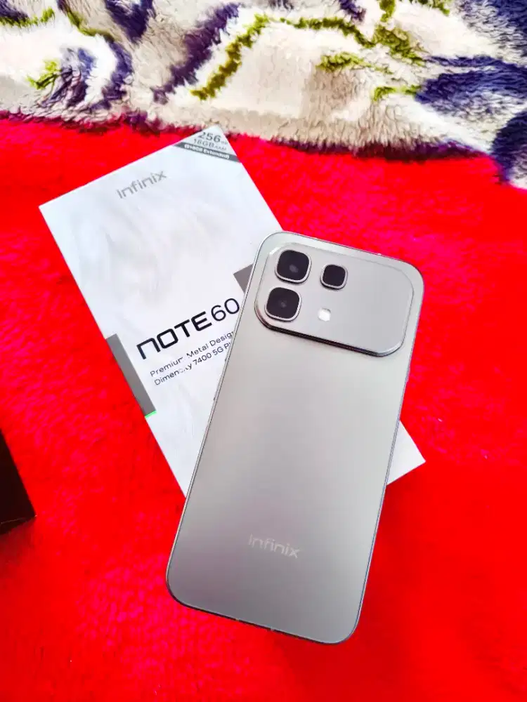 Infinix Note 60 5G Ram 8+8/256 Fullset Mulus Garansi Panjang