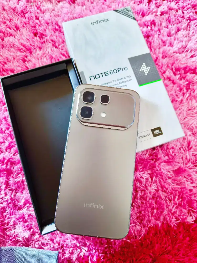 Infinix Note 60 Pro 5G Ram 8+8/256 Gb Fullset Garansi Panjang