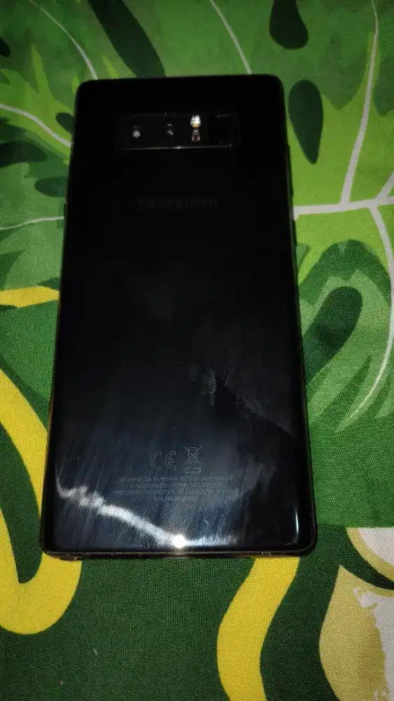 Jual Samsung Galaxy Note 8 6/64 Black Second Batangan