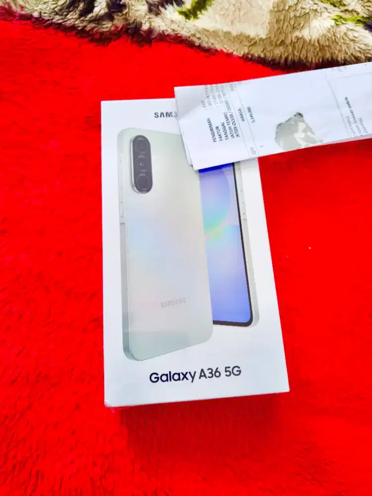 ( Baru ) Samsung A36 5G Ram 8+8/256 Belum Buka Bungkus