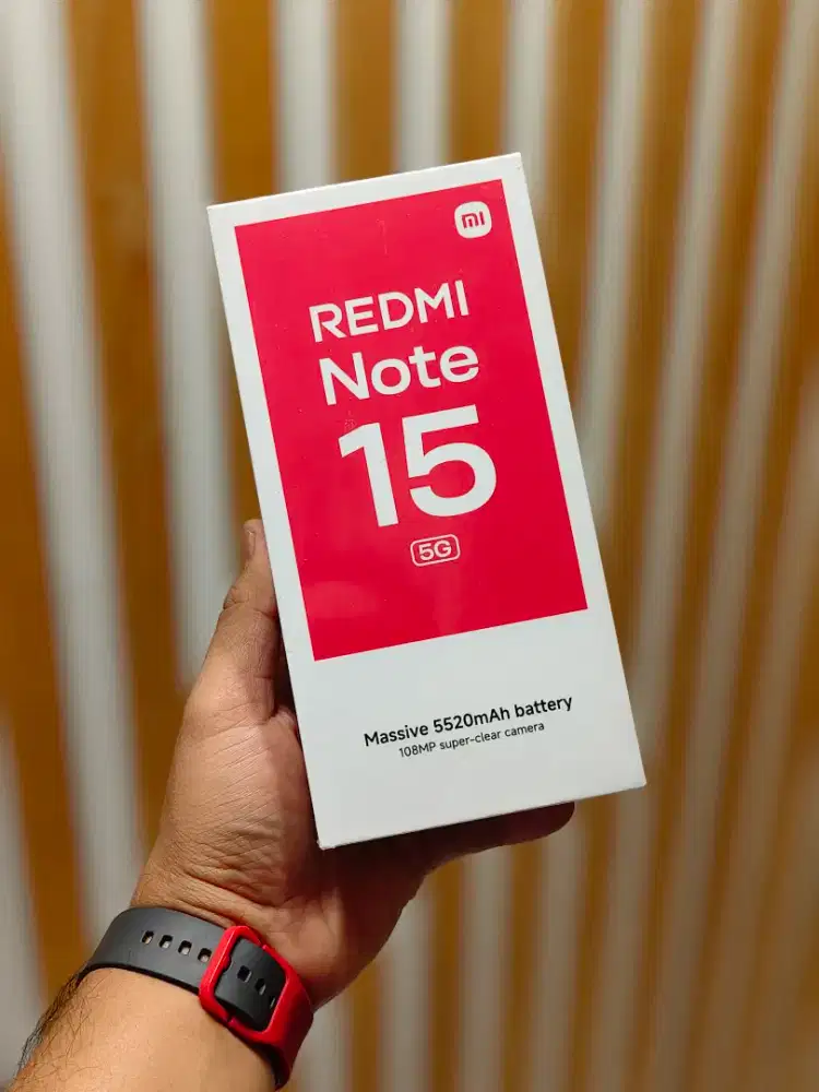 Xiaomi redminote 15 5G 8/256 BARU