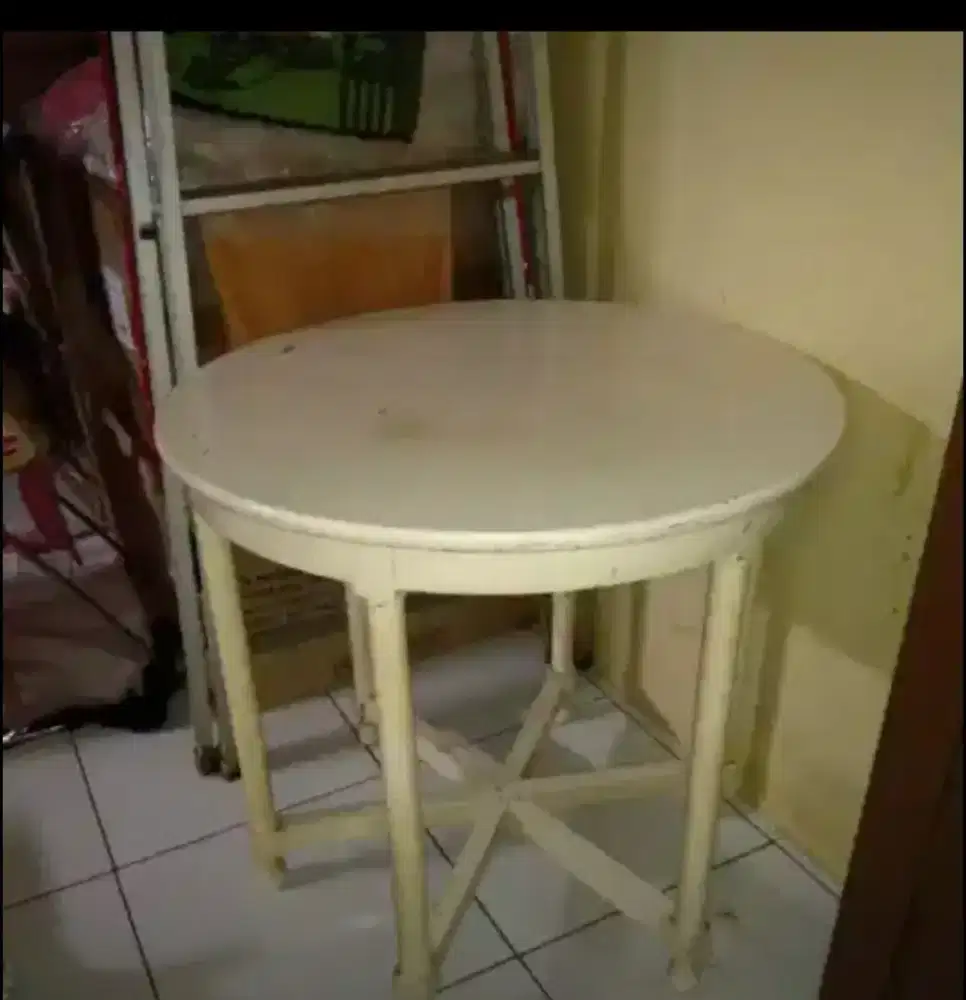 Meja Kayu jati  lawas