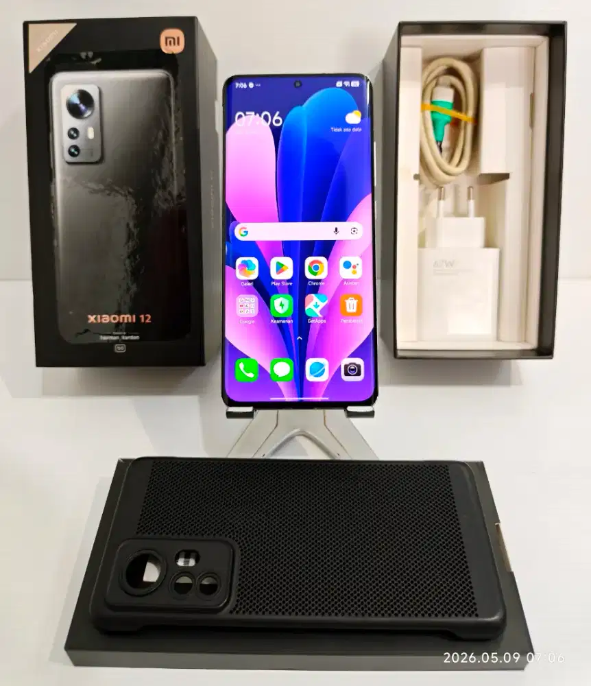 Xiaomi Mi12 5G 8/256 Gb Likenew 97% Garansi Ex Resmi  bisa TT/BT
