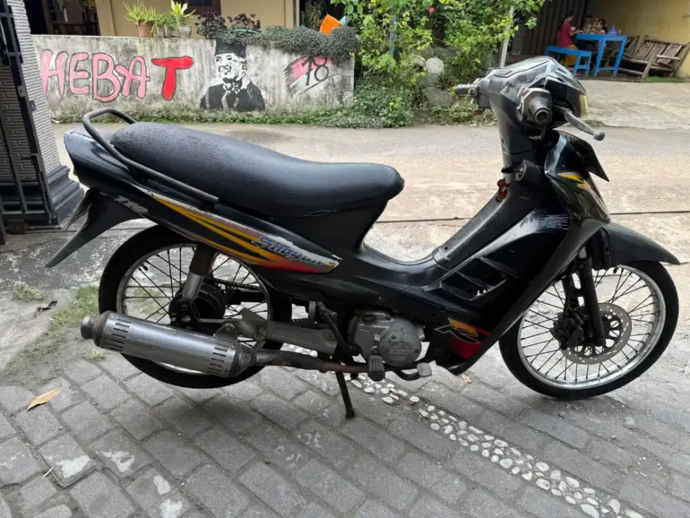 Suzuki shogun kebo THN 1998 plat AB Bantul
