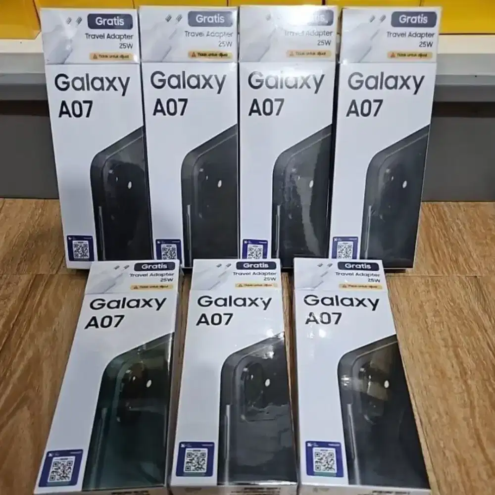 Handphone Samsung A07 adapter 25w