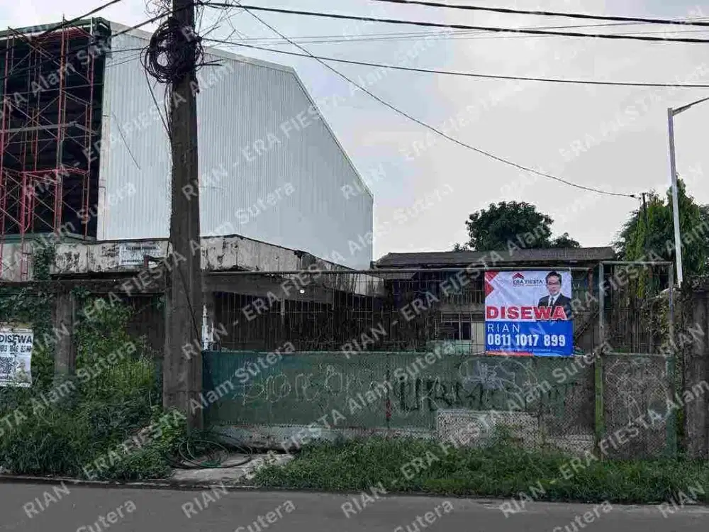 Lahan Usaha Gudang Bengkel Alam Sutera