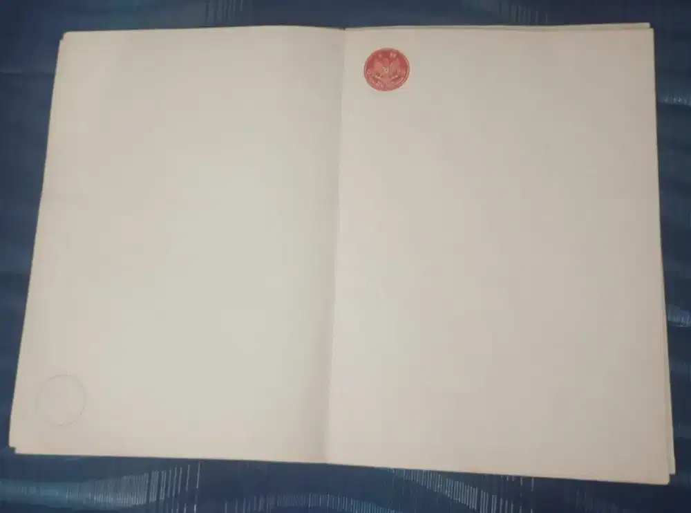 Kertas segel JADUL ASLI