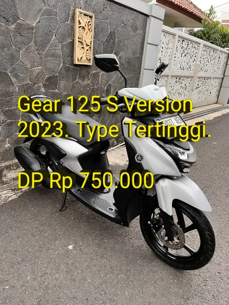 Gear 2023. Pajak ON. Lengkap. Standar. Mulus. Original. Cash/Kredit/TT