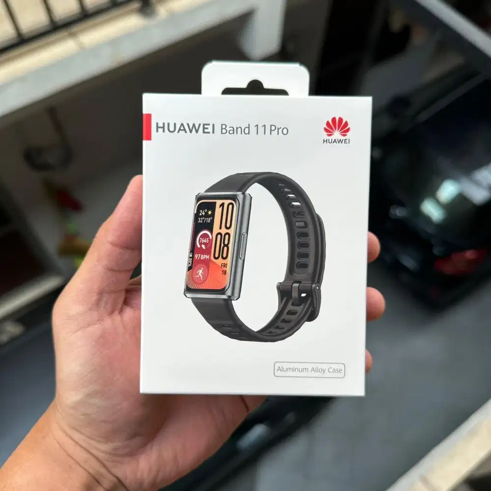 Huawei band 11 pro black kondisi baru original resmi garansi 1th segel