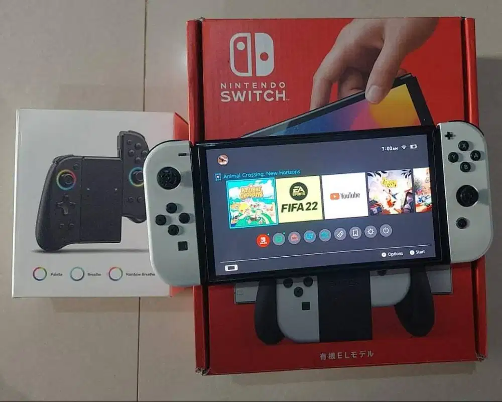 Nintendo Switch OLED OFW White Fullset