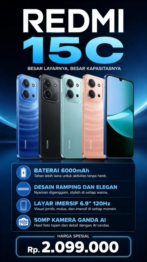 PROMO MURAH REDMI 15C