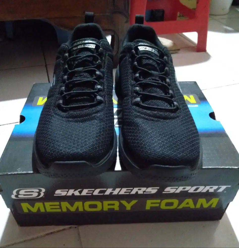 Sepatu Skechers Geno Zarin Full Black