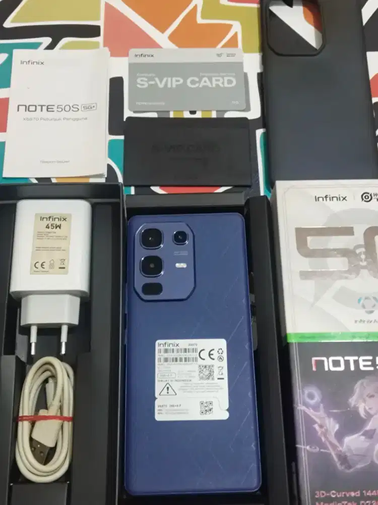Infinix Note 50S 5G+ ram 8/256 fullset mulus no minus garans panjani