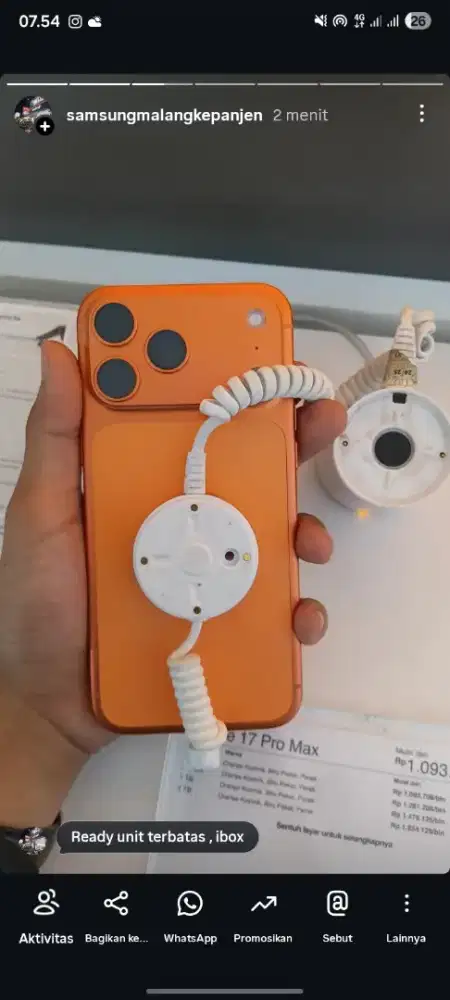 Ready ibox unit terbatas , cb bank 1.5 untuk samsung