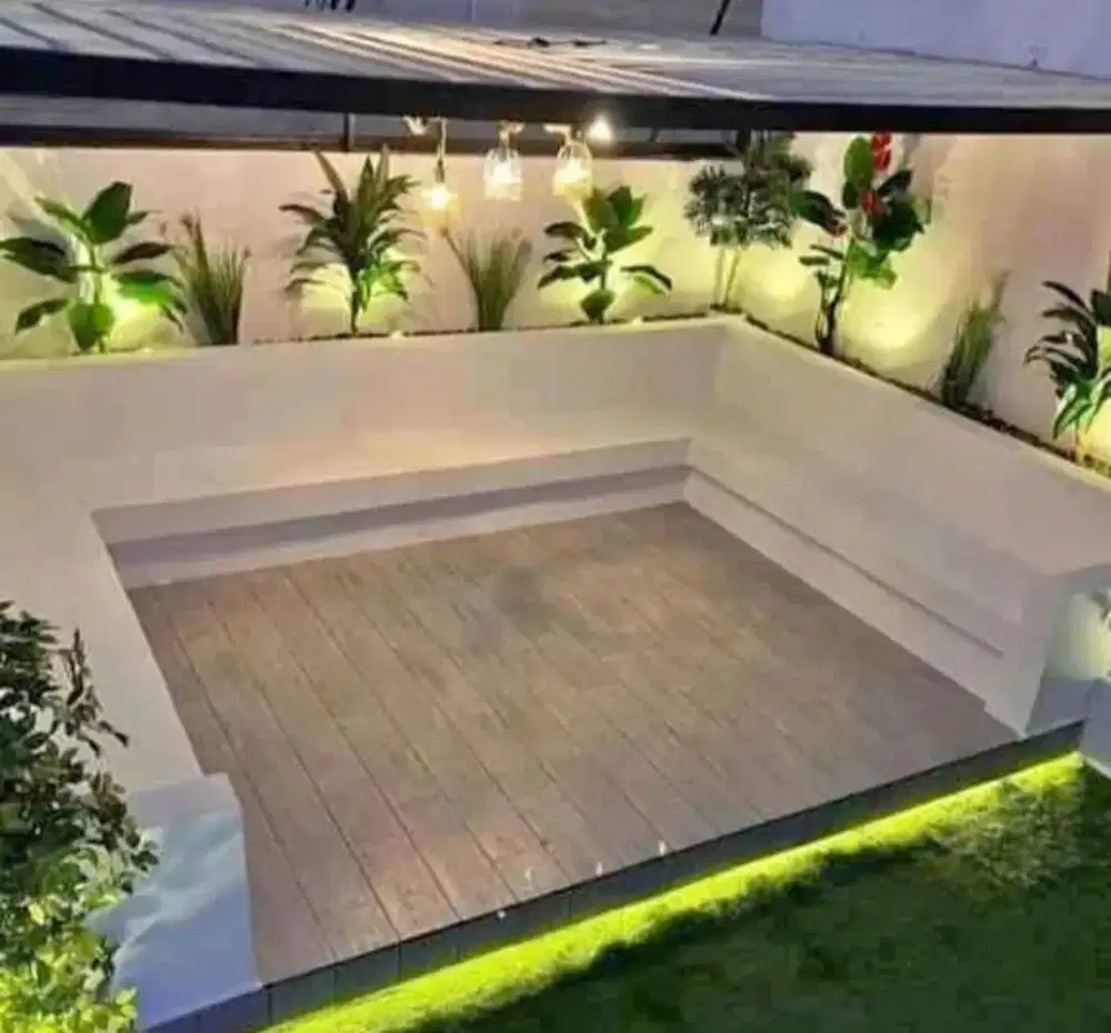 Bangku taman estetik