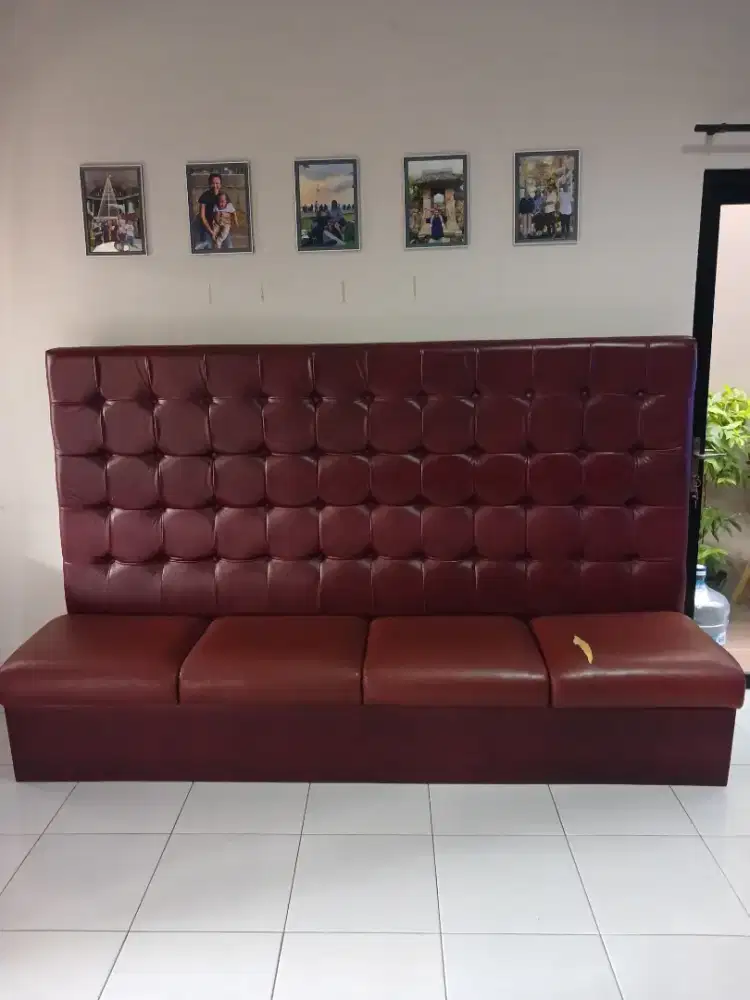 Sofa 4 seater P240 L70 T40 kahfi 1 samping mesjid al makmur