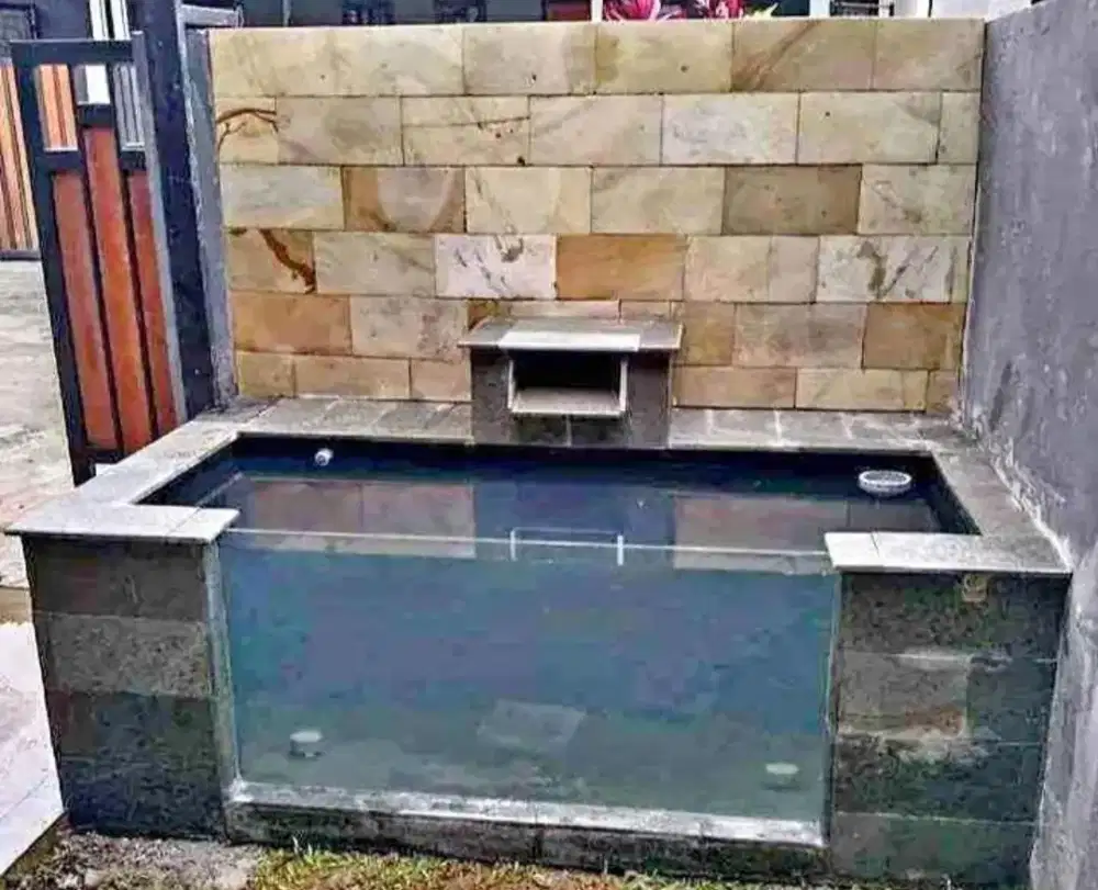 Kolam minimalis/kolam koi