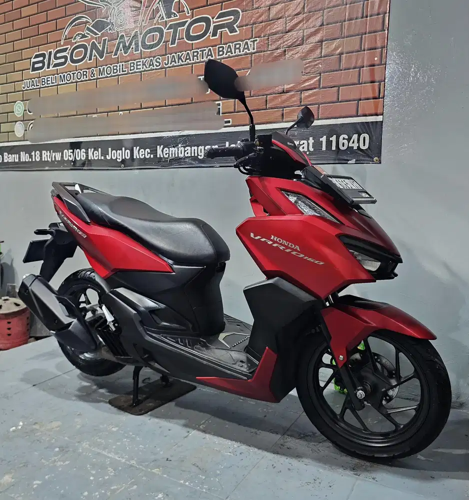 Seperti baru! HONDA NEW VARIO 160 CBS ISS ALARM 2022 pajak ON