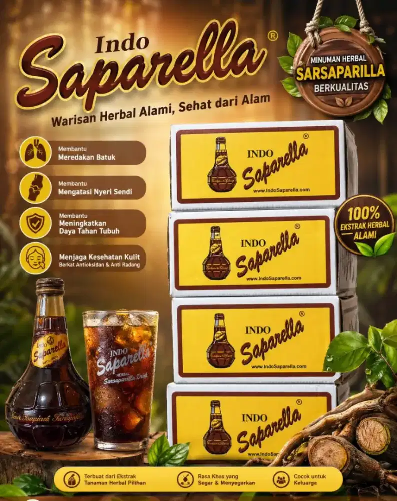 Terlaris! Minuman Saparella Legendaris